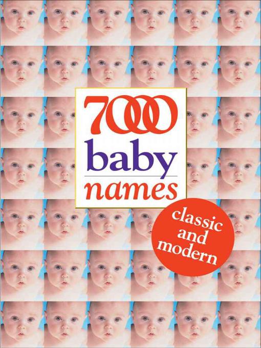Kápumynd af 7000 Baby Names